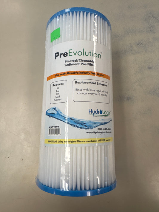 HydroLogic PreEvolution Filter