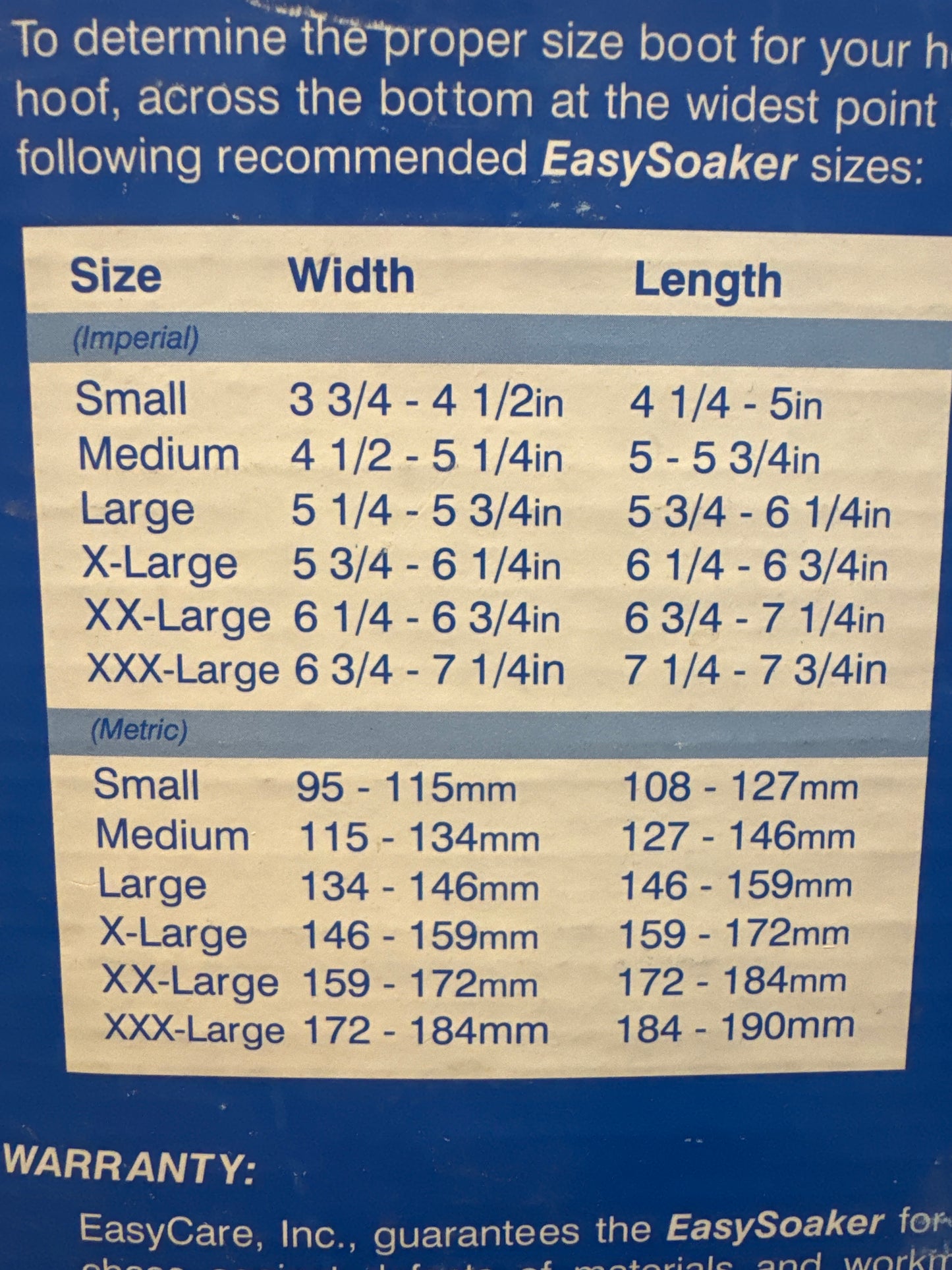 EasySoaker Horse Boot