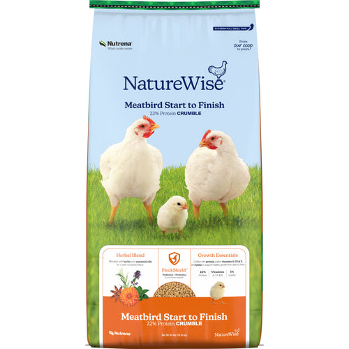 Nutrena® NatureWise® Meatbird 22% Protein Crumble