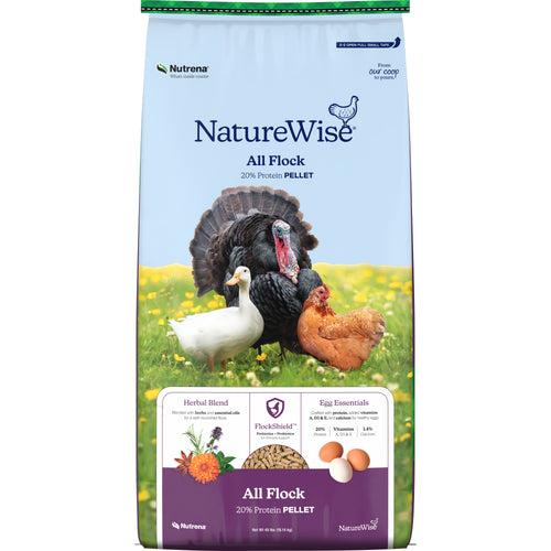Nutrena® NatureWise® All Flock 20% Protein Pellet
